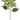 29-inch soft green beaded poinsettia stem with glitter accents for holiday decorating