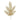 29" Gold Glitter Fern Spray