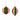 Striped Glass Ornament Set – Red, Emerald & White - Set of 6 (3 Round & 3 Oval)