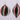 Striped Glass Ornament Set – Red, Emerald & White - Set of 6 (3 Round & 3 Oval)