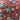 Jewel Floral Appliqué Ribbon - Dupion - Pink & Blue - 3.75" x 5 yds (d.stevens)
