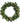30" Glasgow Fir Wreath Pre-Lit w/ 70 warm white lights