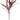 31" Red Glitter Paper Grass Spray