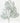 32-inch snowy silver and white magnolia leaf spray for winter decor