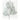 Snowy Magnolia Leaf Spray – Silver & White, 32" Long