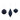 Navy Blue Ornament, Glass (Set of 3)