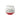 White ceramic planter with red bottom and 'feelin' cute, might die later' text