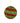 Red/Lime Swirl Ornament