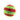 Red/Lime Swirl Ornament