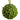 4" Green Pompon Ball Ornament