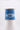 Ribbon spool with white fish design on a blue background