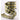Warm Toned Plaid Ribbon – Lime & Cream - Faux Wool 4"x10yd (d. stevens)