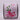 Decorative ribbon with candy cane and bow design on a light gray background