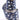 Pine Tree Ribbon – Navy with Gold & White Trees - Linen - 4" x 10yd (d. stevens)