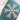 Velvet Snowflake Ribbon – Celadon with Platinum Glitter, 4" x 10yd (d. stevens)
