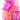 Pink & Purple Ombre Velvet Ribbon - 4" x 10yds (d. stevens)