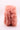Pink tulle fabric on a white background