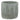 Evergreen Pines Cement Planter - Dark Grey/Black - 5.5"D x 5"H