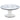 White ceramic pedestal cake plate with a black rim and woodland reindeer illustration, measuring 10 inches in diameter for holiday desserts and seasonal displays.