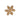 5" Mangowood Snowflake - Natural