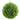5" Green Pompon Ball Ornament