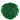 6" Green Glittered Tinsel Ball Ornament
