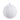 6" Winter Pearl Beaded Ball Ornament