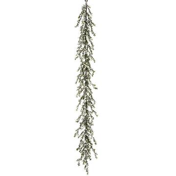 6' Snowed Berry Garland