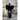 Black velvet gift bow on wine bottle, 6-inch with elastic loop