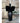 Black velvet gift bow on wine bottle, 6-inch with elastic loop