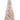 7.5' Halifax Balsam Fir Half Tree Pre-Lit - Flocked