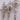 Shiny Silver Mercury Glass Finial Ornaments, 9.5" & 10" (Set of 3)