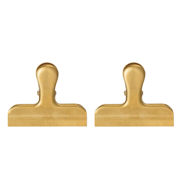 Stainless Steel Clip, Gold Finish