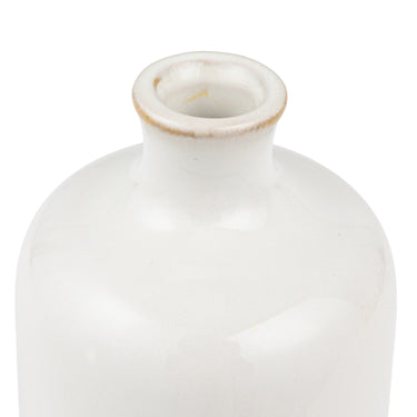 Stoneware Decorative Vase Set – Modern Ceramic Home Decor (Set of 8, Assorted Finishes & Shapes)