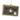 Cody Foster Black Credit Card glass ornament with black and gold card design, glitter accents, raised details, and gold hanging cord.
