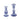 Blue & White Chinoiserie Porcelain Candlestick