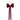 Burgundy velvet Christmas bow ornament with layered loops, two long narrow tails, and an attached hanging loop.