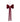 Burgundy velvet Christmas bow ornament with layered loops, two long narrow tails, and an attached hanging loop.