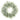 24" Bubble Cedar Wreath