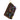 Cody Foster Cosmic Brownie Ornament featuring a glass brownie design with glossy chocolate icing and colorful candy sprinkle details.