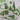 Pine Trees & Snowflakes Ribbon w/ Gold Glitter, 2.5" x 10Y