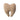 Tooth-shaped pillow made of tan cotton double cloth, designed for children and tooth fairy traditions.