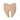 Back of tooth fairy pillow with stitched pocket detail in matching tan fabric.