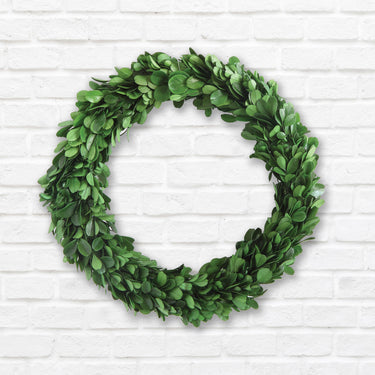 Preserved Boxwood Wreath - 9.75"