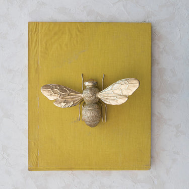 Resin Bee, Gold Finish