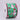 Frolicking Snowmen Ribbon, Dark Mint, 2.5" x 10Y