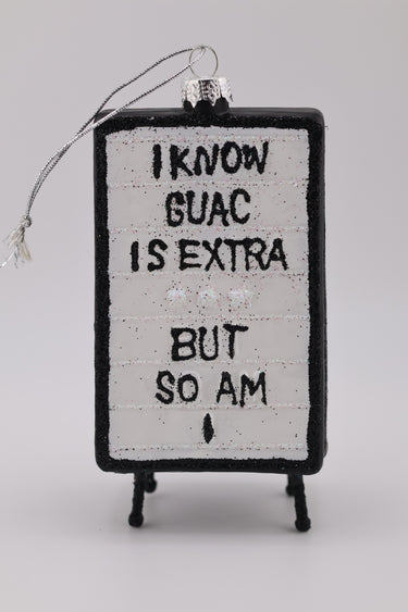 Cody Foster Guac Is Extra Ornament