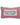 Fly Coach needlepoint pillow front view with ivory text panel, pink and red geometric pattern, and soft blue piping