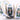 Cutesy Nutcracker Ribbon w/ Gold Glitter Edge, Green & Blue, 2.5" x 10yds