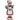 Gingerbread Mrs. Clause w/ Joy Figurine, 12"H